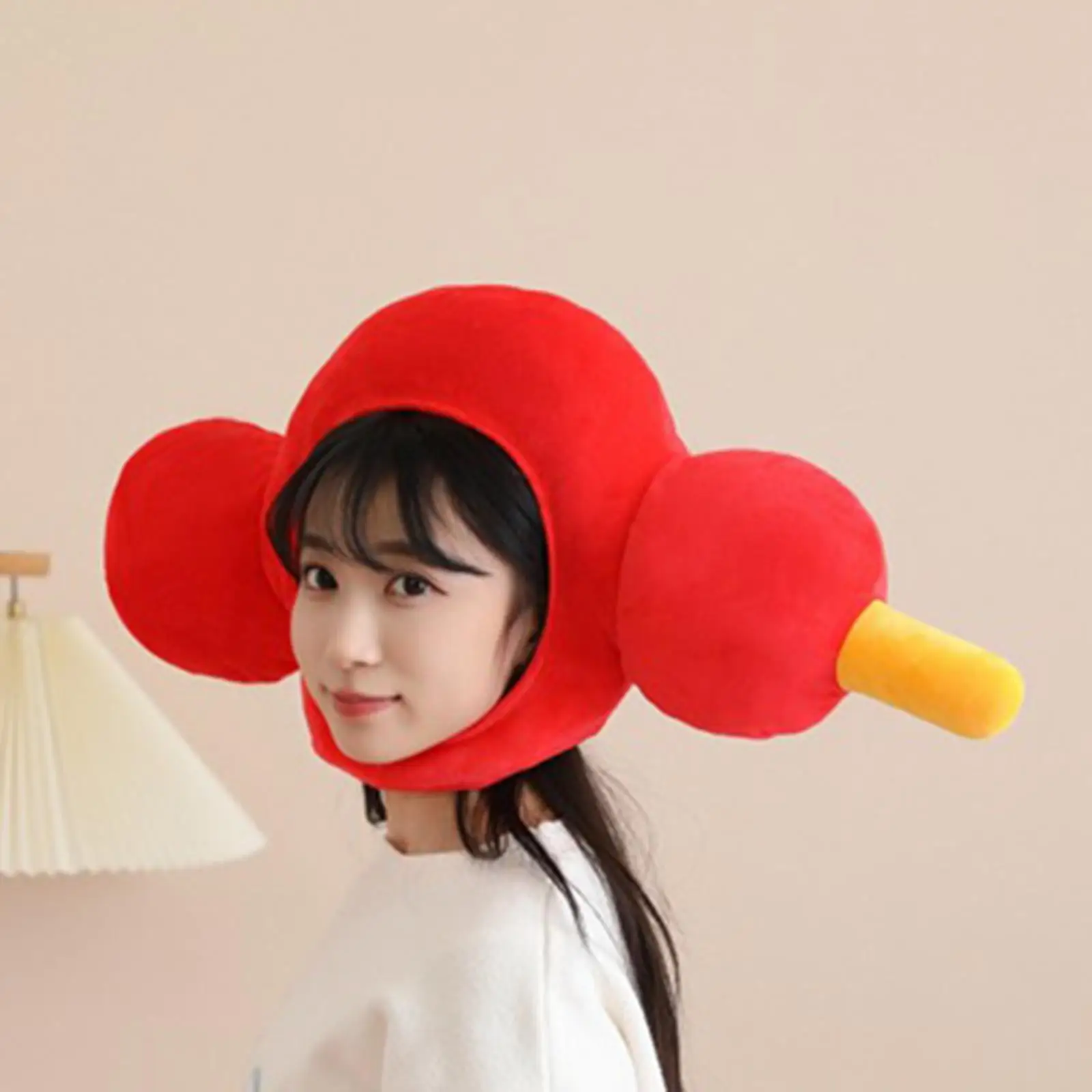 Sombrero para la cabeza, sombrero de fruta para juegos de rol, baile de máscaras, Festival, graduación