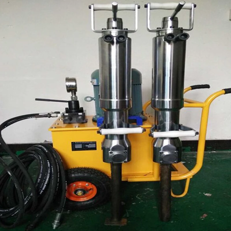 Factory Direct Sale Automatic Stone Splitting Machine 70ton Hydraulic Rock Splitter Machinery