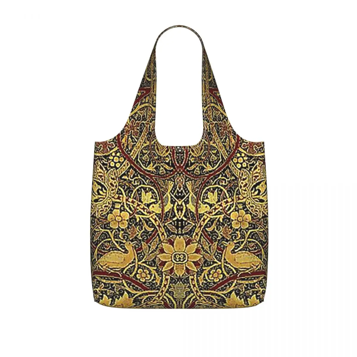 William Morris Bullerswood Shopping Tote Bag Canvas Large Capacity Shoulder Bags Shopper Grocery Handbag for Women