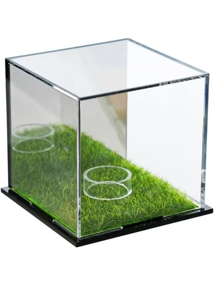 For Golf Ball Display Cabinet Golf Ball Square Display Cabinet Memorial Box Acrylic Mirror Storage Box