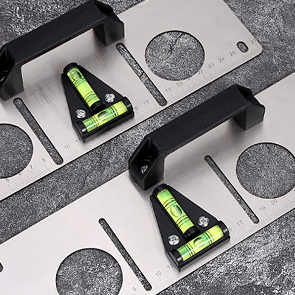 

6 шт. Т-образный мини-пузырьковый уровень, высокоточный компактный спиртовой уровень, прицеп, лодка, портативный инструмент для выравнивания