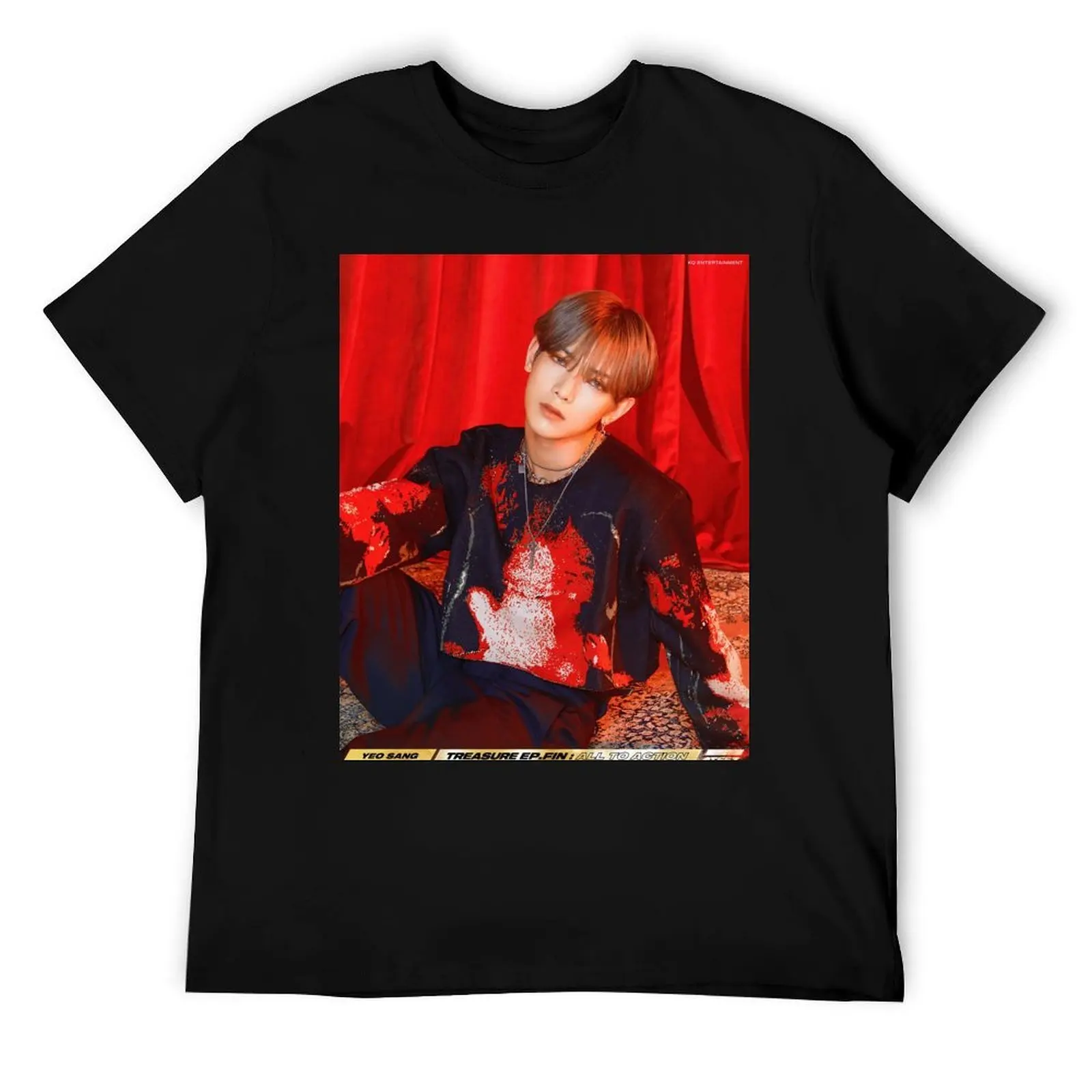 

ATEEZ WONDERLAND YEOSANG T-Shirt t shirt man luxury funny t shirts cotton T-Shirt