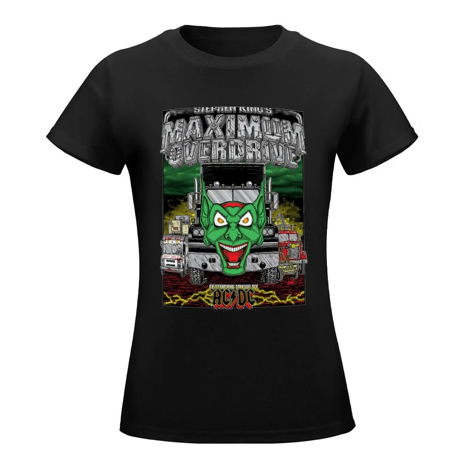 Maximum Overdrive T-Shirt Short sleeve tee summer clothes summer tops tops womans clothing