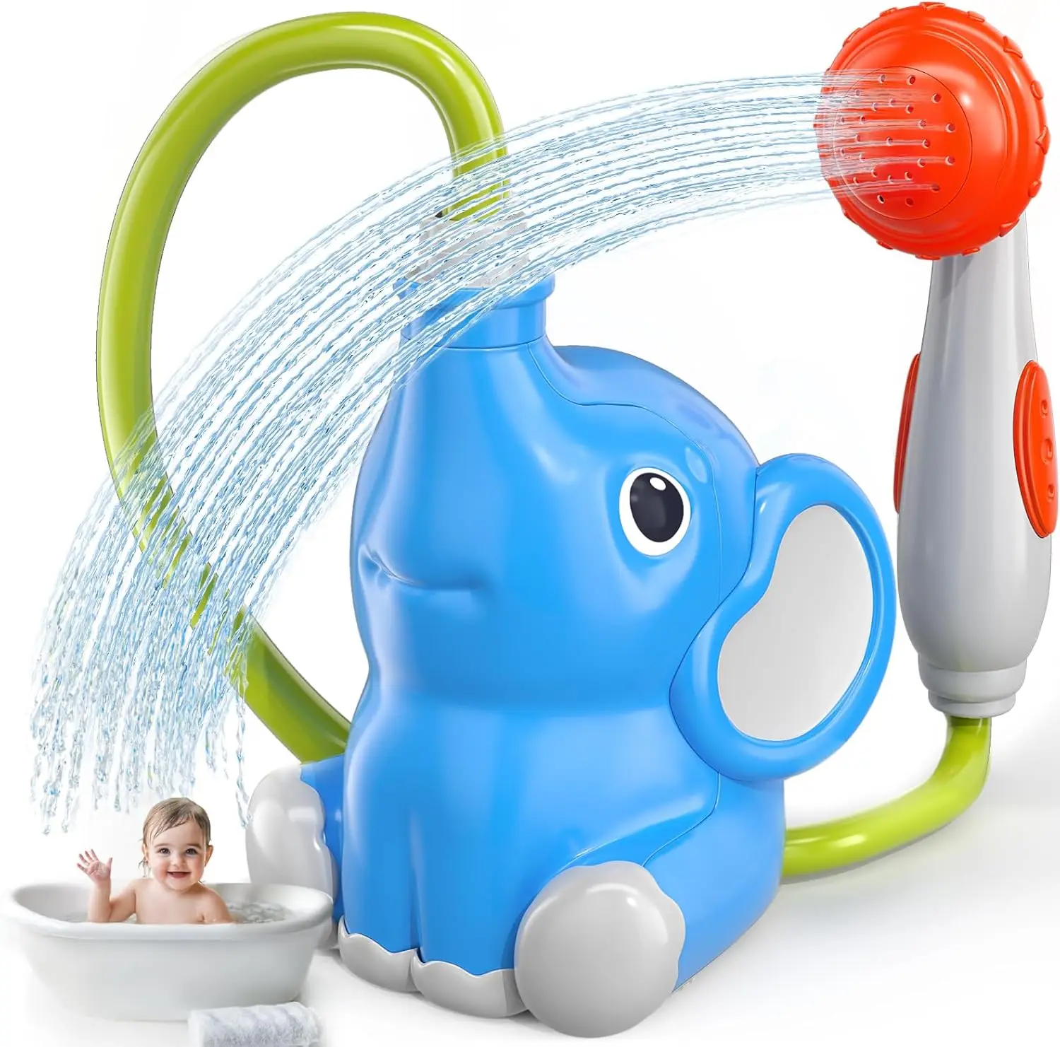

Bath Toys for Toddlers Age 1 2 3 Year Old Girl Boy Preschool New Born Baby Bathtub Water Toy Durable Interactive Infant Toy