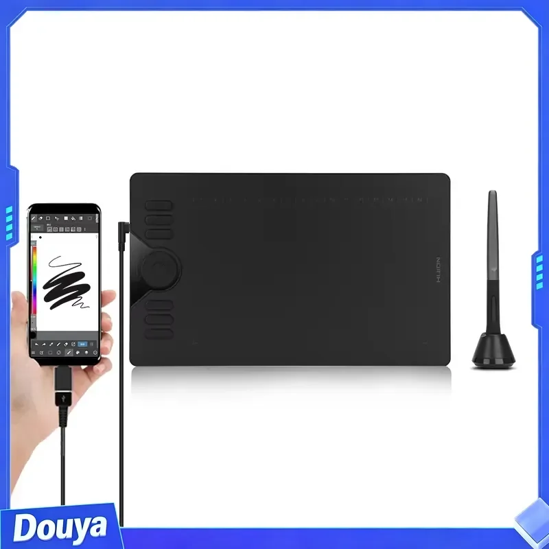 Factory Wholesale Hs610 Drawing Graphics Tablet for Teaching