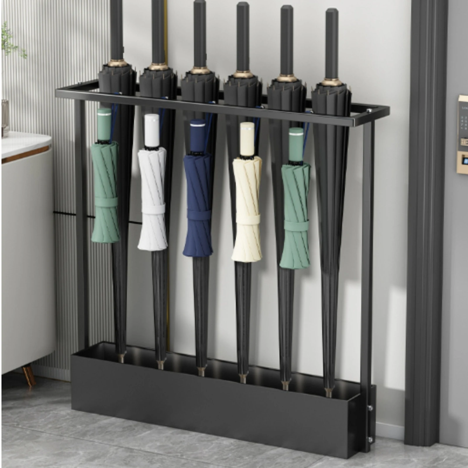 Racket Storage Rack Floor-Standing Racket Stand Tennis Racquet Rack Metal Equipment Organizer Space-Saving for Athletes