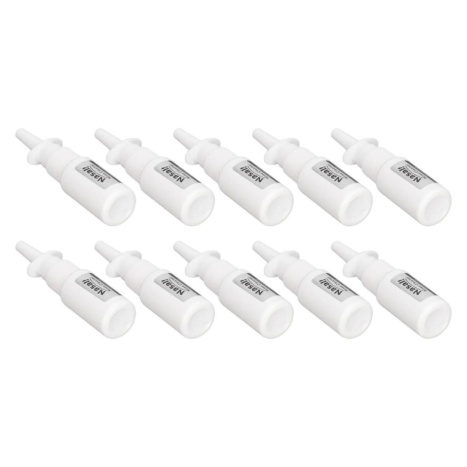 10Pcs Nasal Spray Bottle 20ml Plastic Pump Spray Odorless Portable Durable Pump Spray Bottle For Nasal Saline Spray - view 6