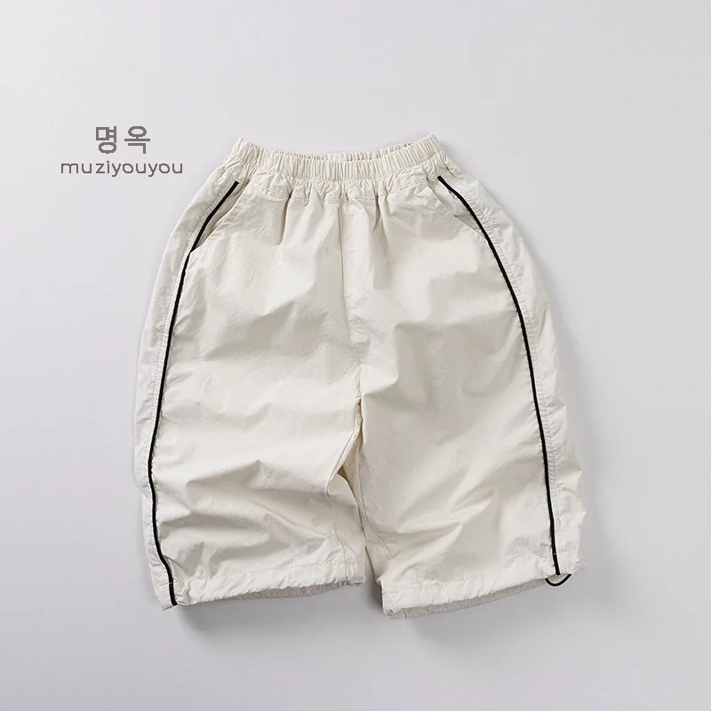 Summer Children Casual Pants Thin Cotton Girls Mosquito Resistant Pants Baby Boys Loose Sweat Pants Kids Trousers 1-8 Years