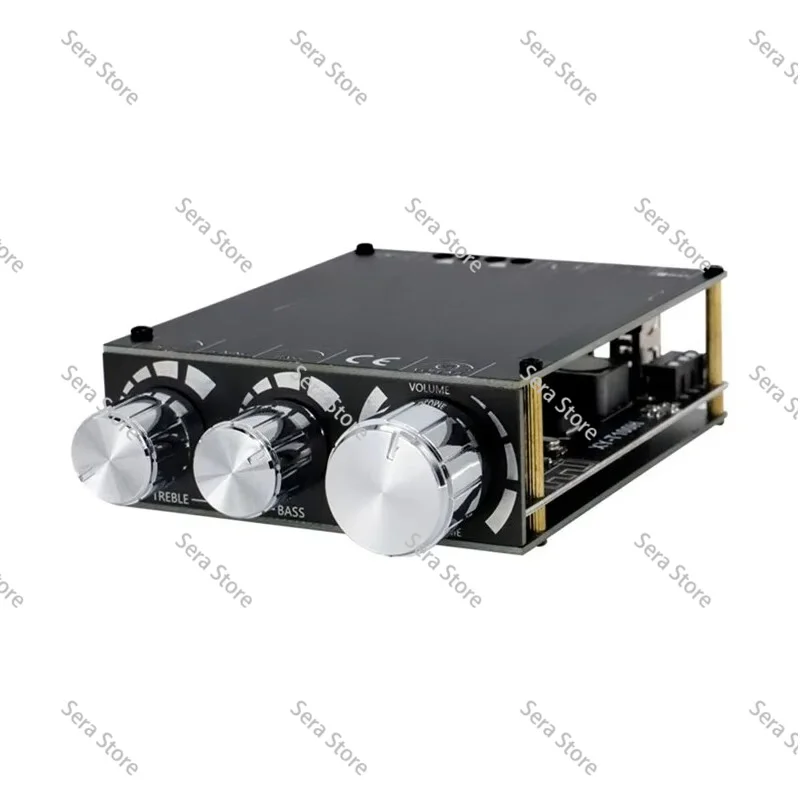 T100H digital power amplifier module Bluetooth 5.0 with front-stage high and low sound adjustment stereo 100WX2