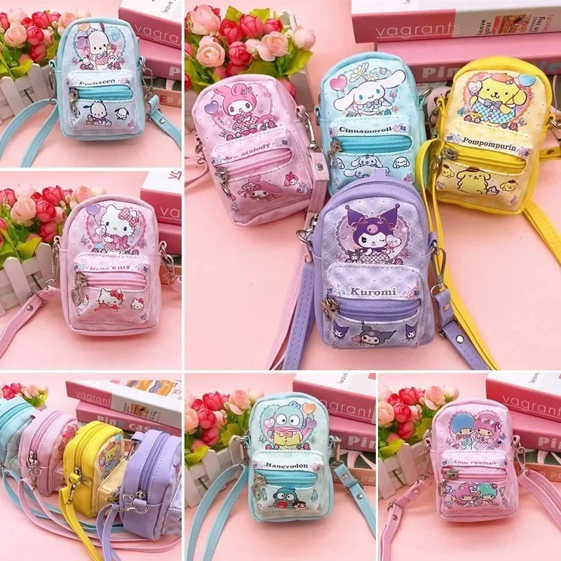 

Sanrio Cute Cartoon Cinnamoroll Cartoon Shoulder Bag Pacha Dog Cinnamoroll Cartoon Kids Coin Girls Messenger Bag Party Favor