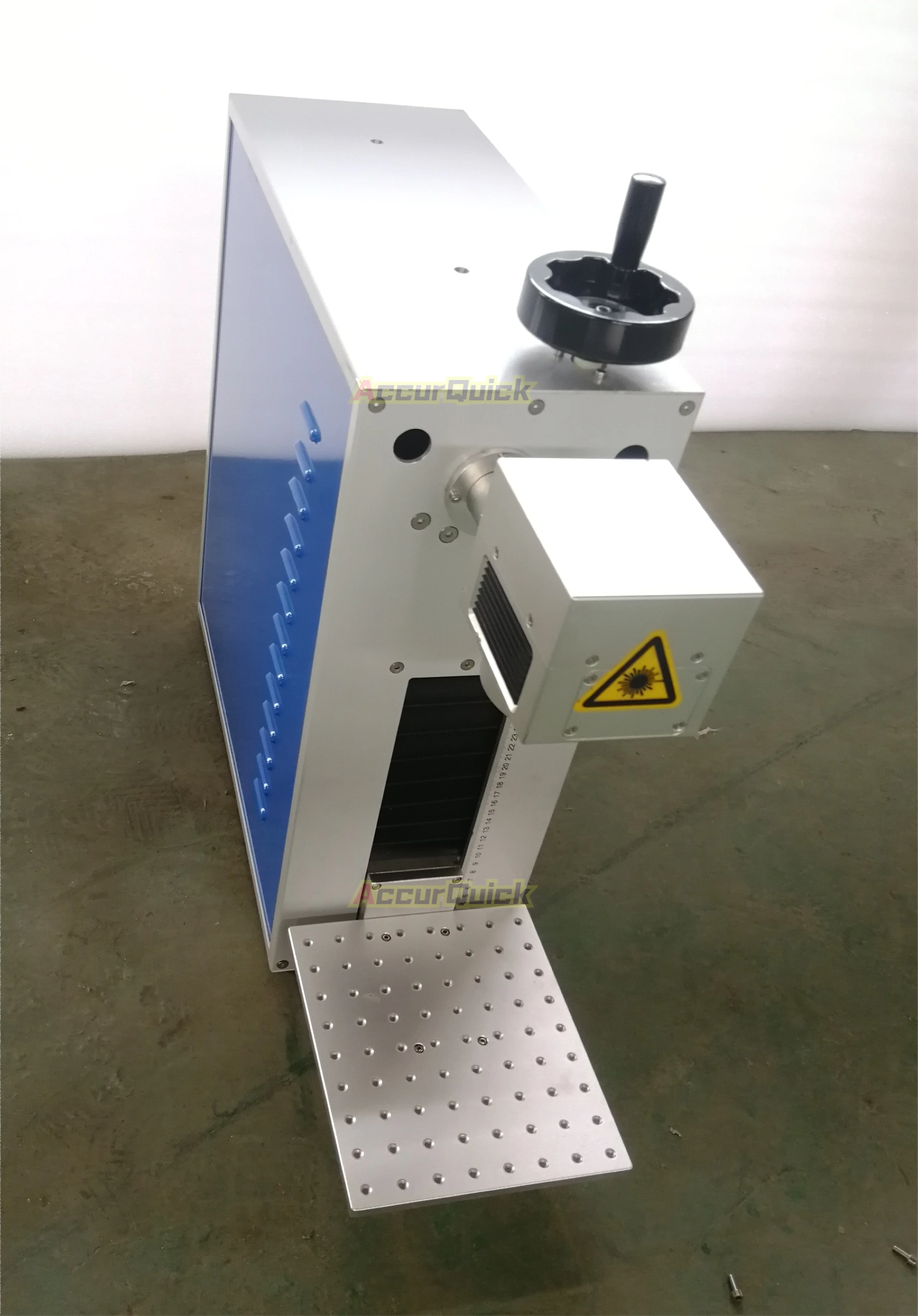 

Portable Mini Fiber Laser Marking Machine For Metal with 20W 30W JPT MOPA Laser Source