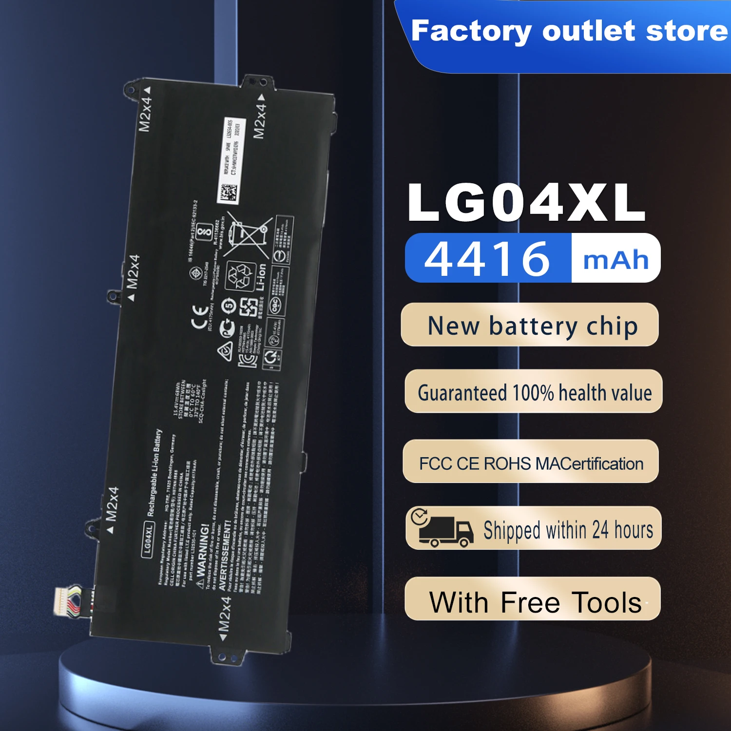 DXT New Laptop Battery LG04XL For HP Pavilion 15-DK0015LA15-CS1002LA 15-CS1001LA 15-CS1067TX CS1070TX L32654-005 HSTNN-IB8S LG04