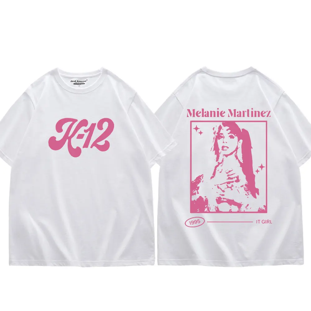 

Singer Melanie Martinez Music Album Print T-shirt Fashion Aesthetics Oversized T Shirts Men Women Casual Pure Cotton T-shirts