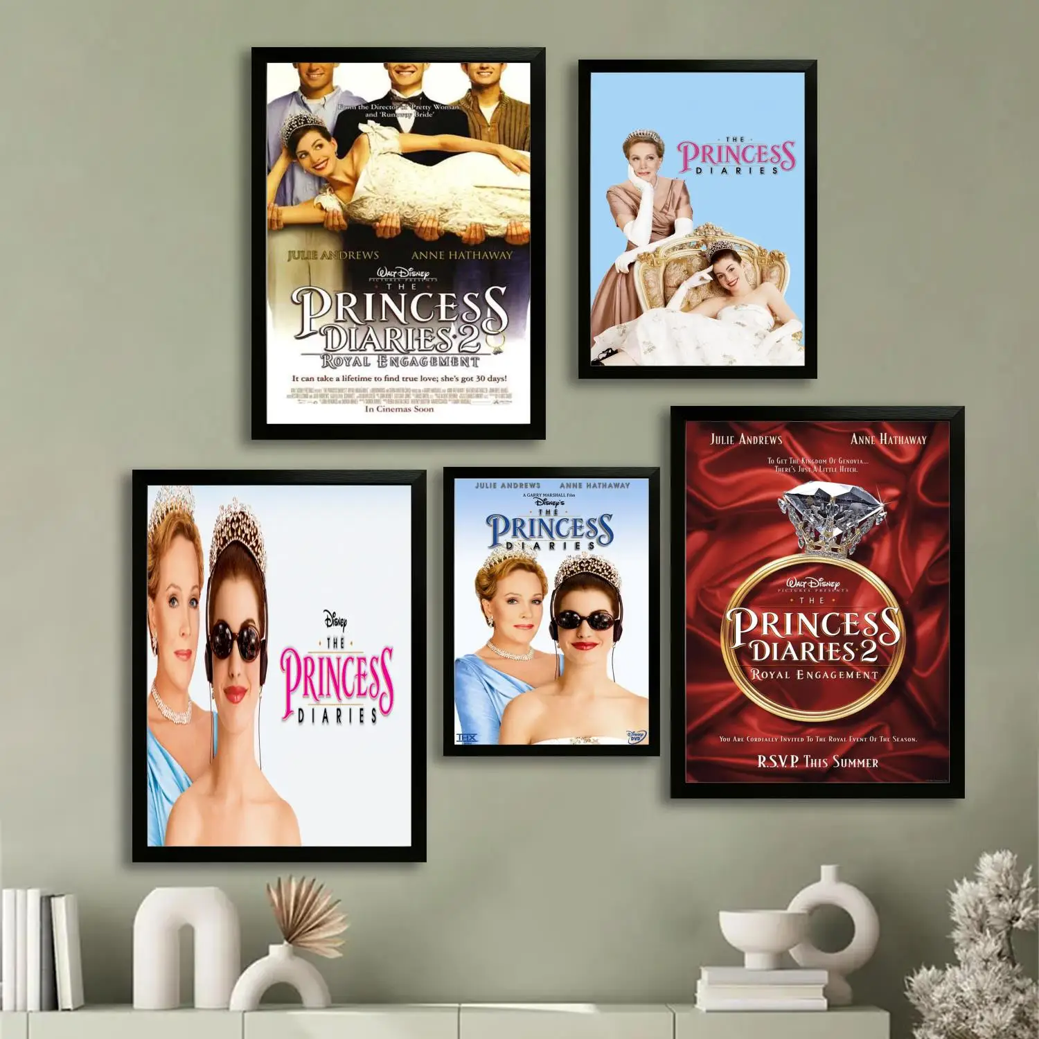 

The Princess Diaries 2 Canvas Art Poster and Wall Art, Picture Print, Modern Family, Bedroom Decor, Posters,Decorative painting