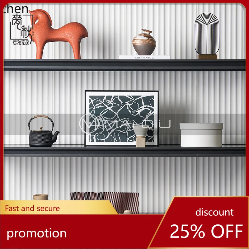 

YFY Modern Light Luxury Style Model Room High-end Entrance Bookcase Bookshelf Niche Open Grid Desktop Decoration