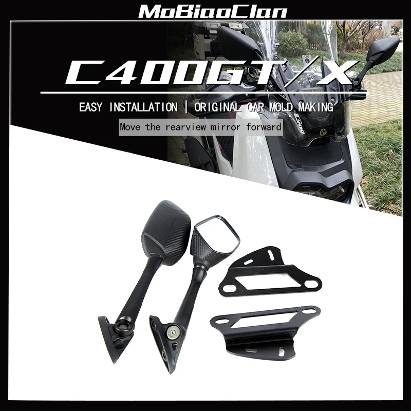 For BMW C400 GT C 400 GT C 400X 400GT c400x c400gt Motorcycle Rearview Mirror Forward Bracket Mirror Wind Wing Bracket Kit