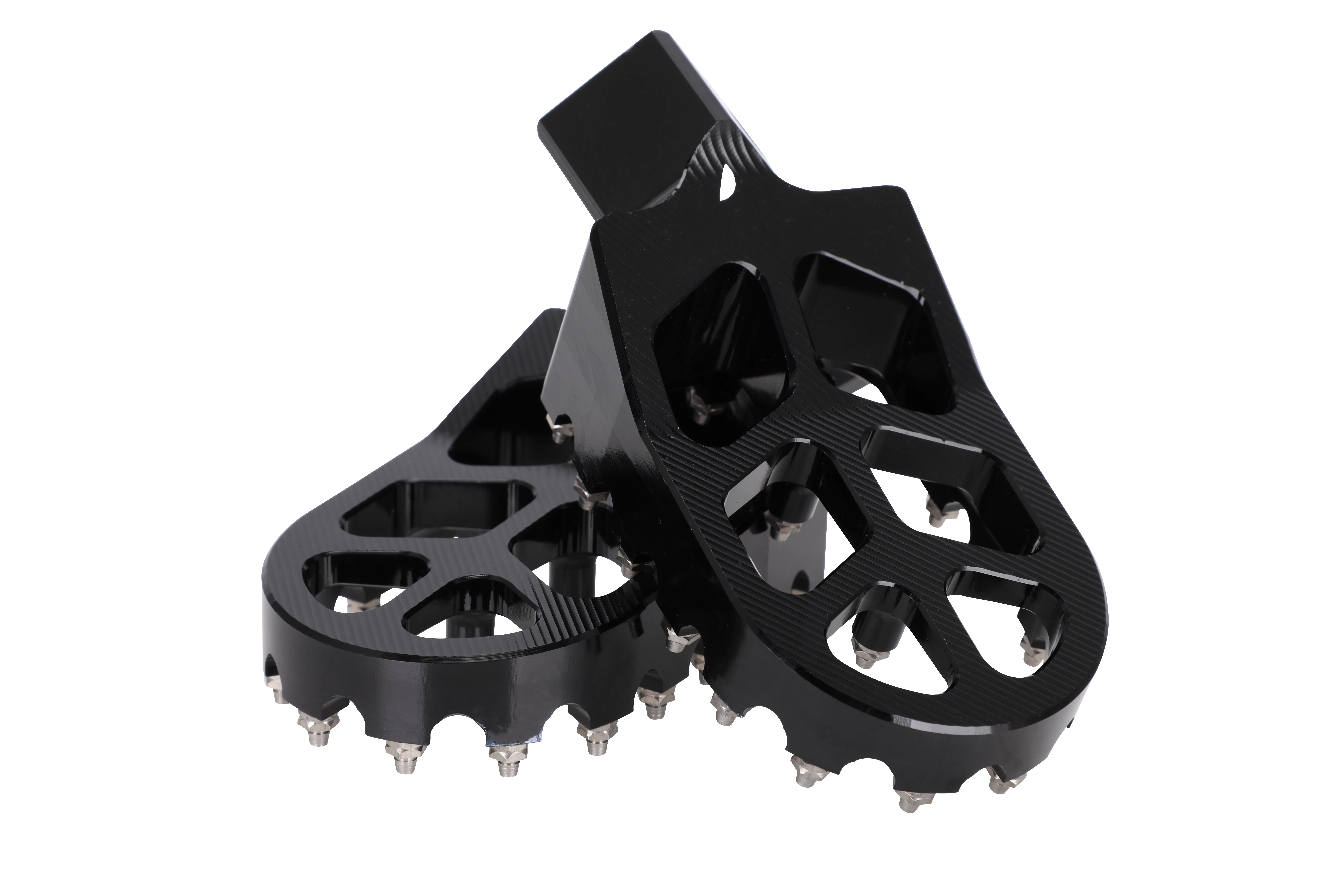 Foot Pegs Motorcycle Footpeg Pedals CNC For YAMAHA PW50 1981-2025 PW80 1983-2006 Y-ZINGER  1985-2001 Motorcycles Parts - view 5