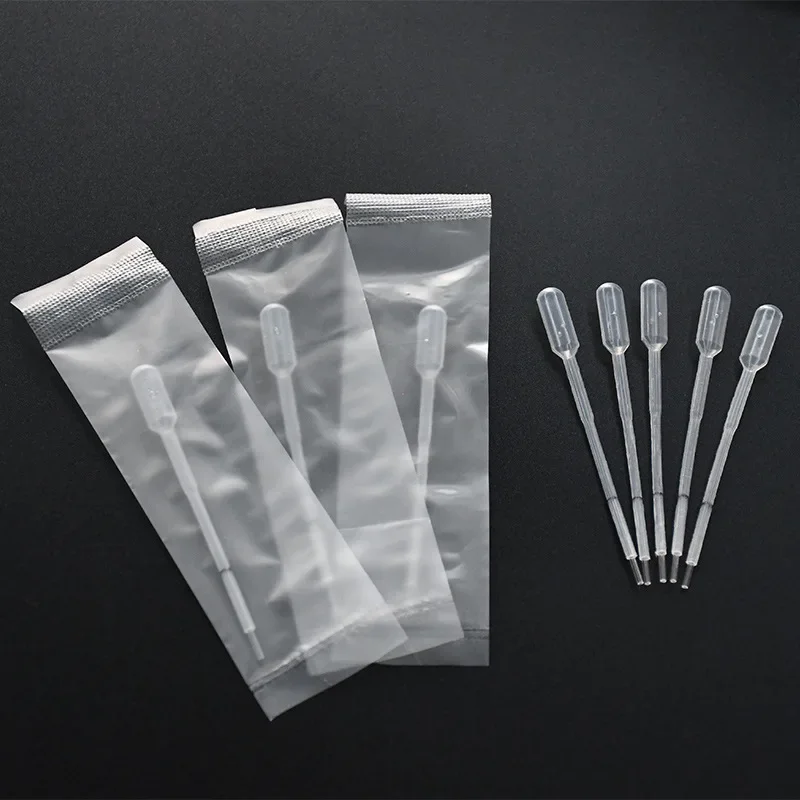 

25Pcs Transfer Pipettes Self-priming quantitative micro blood collection straw disposable dropper 40ul Lab Supplies