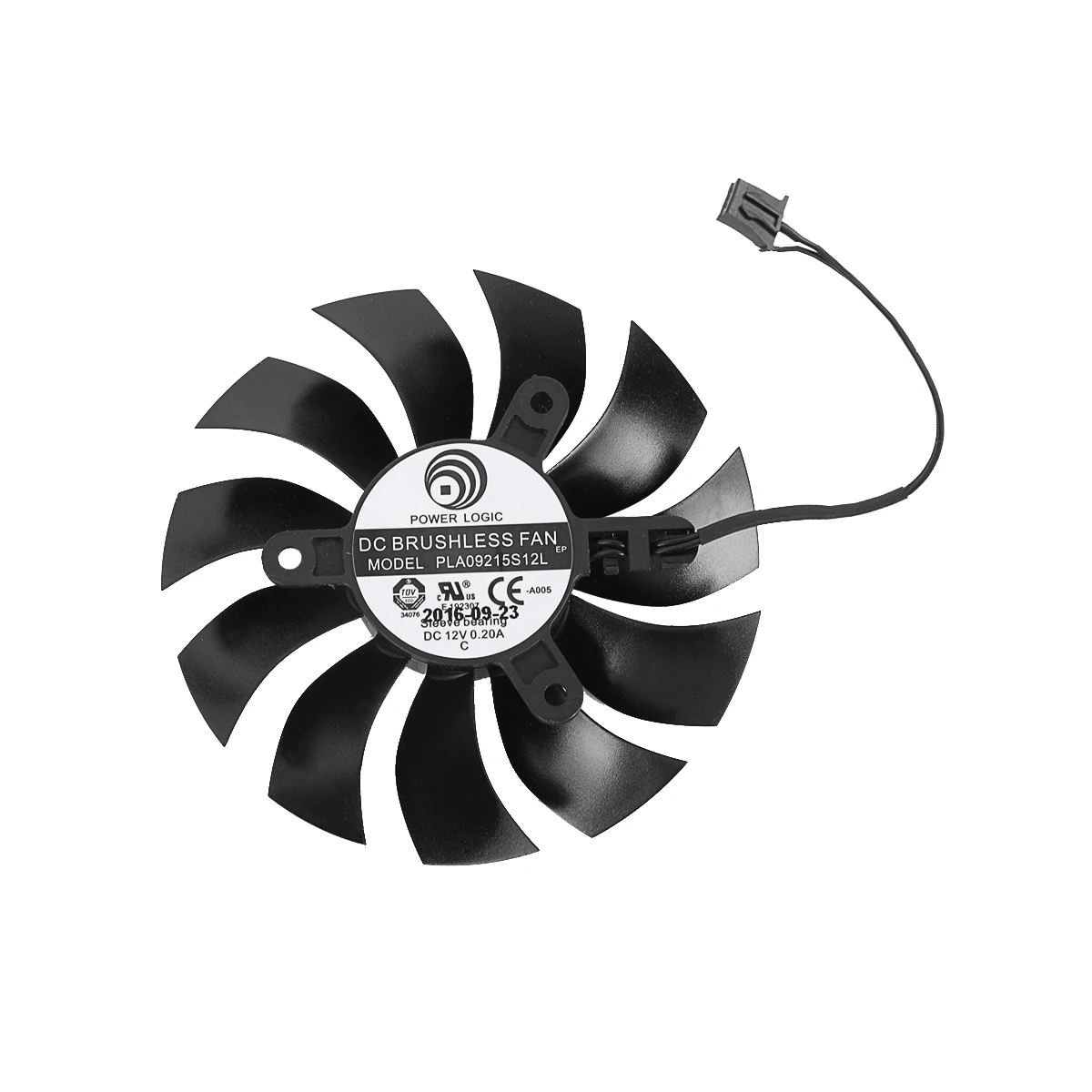 ビデオカードファン,2ピングラフィックカード,1050 p,915s12l,85mm