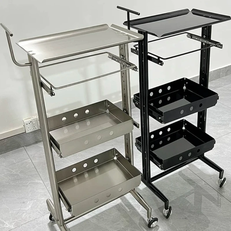 Barber Shop Tool Cabinet, Stainless Steel Tool Cabinet, Cart Multifunctional Shelf