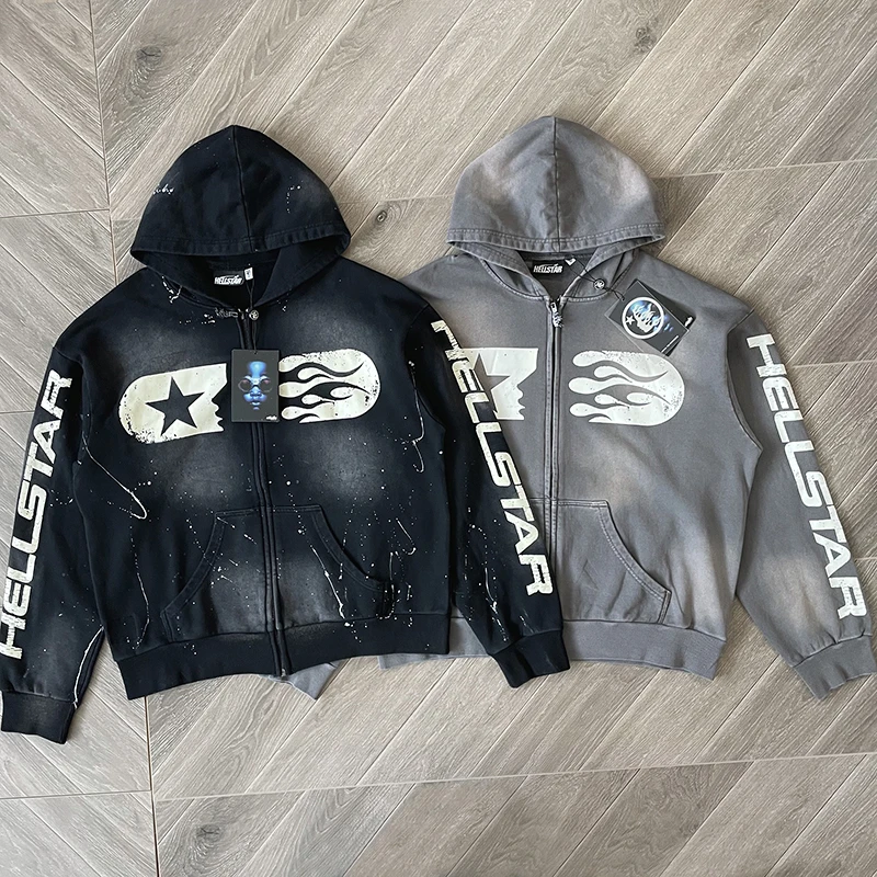 Glo gang zip hoodie-AliExpress