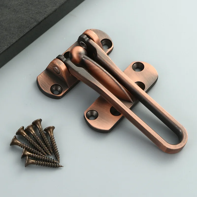 

Thickened Alloy Door Lock, Anti-theft Buckle, Safety Chain, Buckle, Reverse Lock Buckle, Hotel Door Bolt