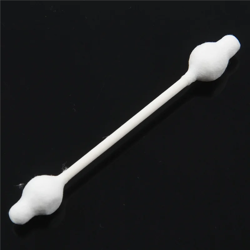 Eco-vriendelijke babyveiligheid wattenstaafjes doos met ca. 330 stuks