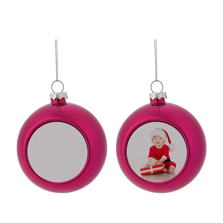 30 قطعة/الوحدة 4 سنتيمتر 1.57 بوصة التسامي الفراغات عيد الميلاد جرس الحلي لعيد الميلاد الديكور