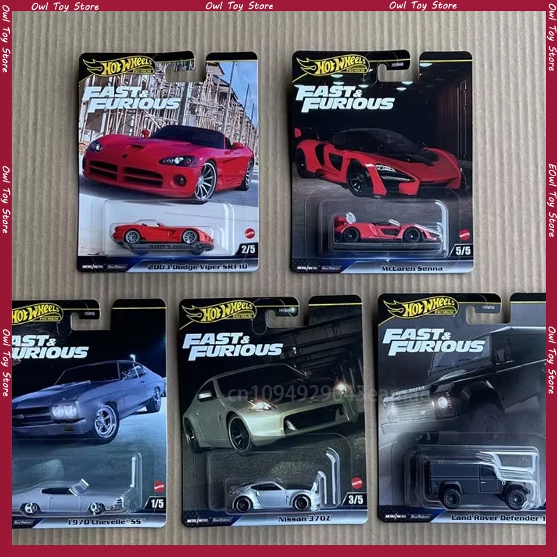 

Hot Wheels Fast And Furious Series 5pcs In Stock Cast Vehicle Premium Collectible Model Cars New Unopened In Stock