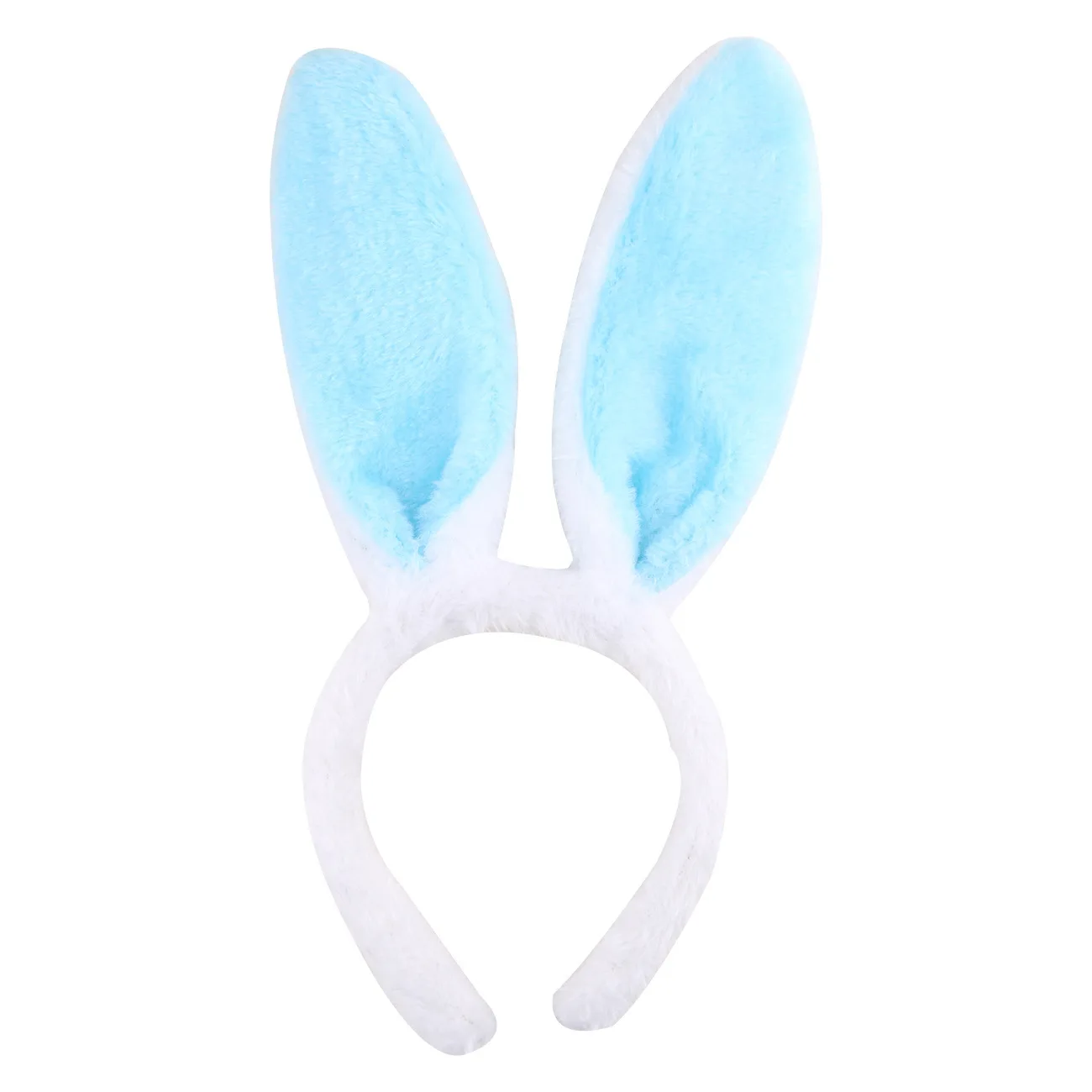Plush rabbit ear headband, children\'s festival party performance, cartoon animal rabbit headband, cute hair accessory