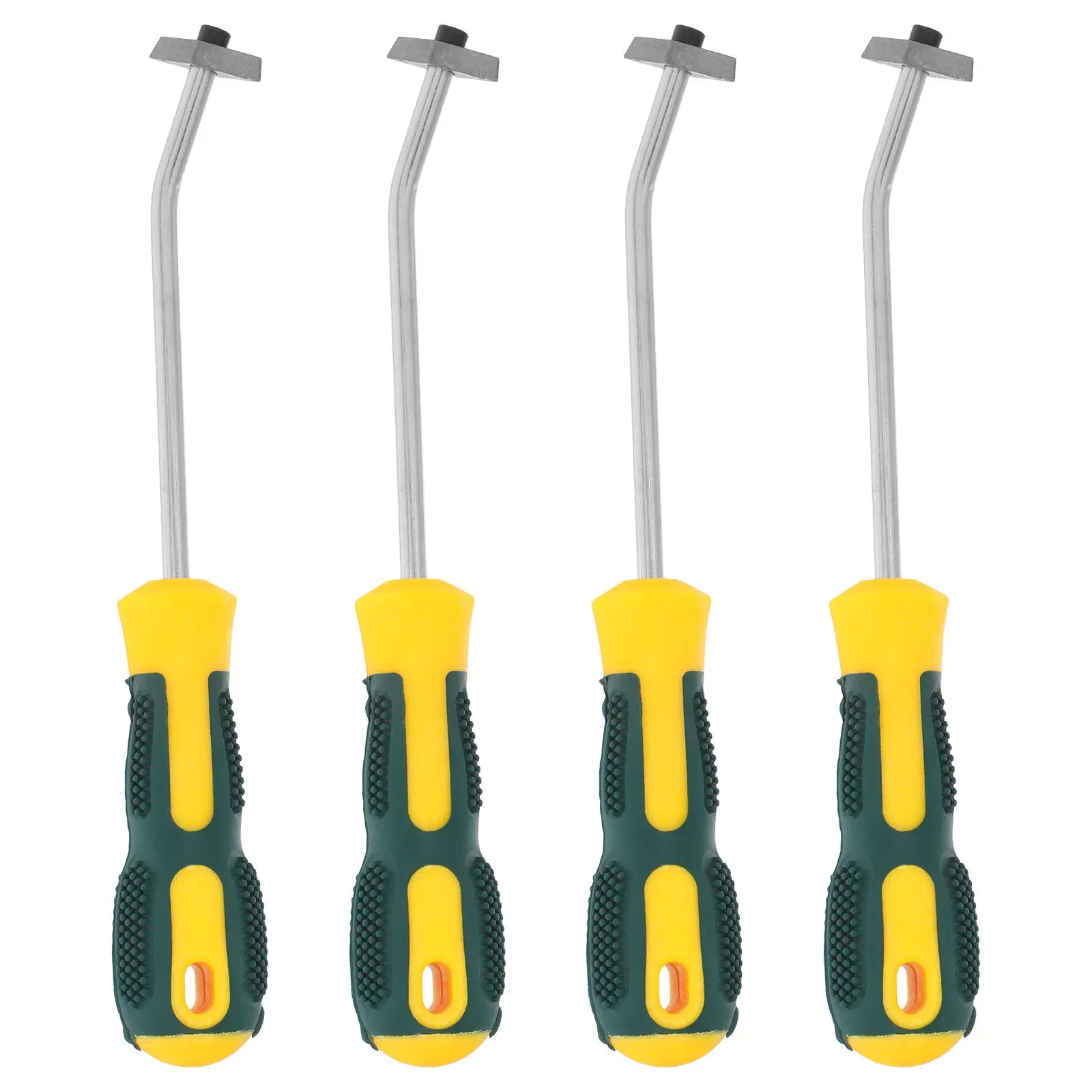 4個入りタイル目地除去ツールタングステン鋼製、浴室キッチン床壁セラミック隙間清掃用目地スクレーパー超硬合金