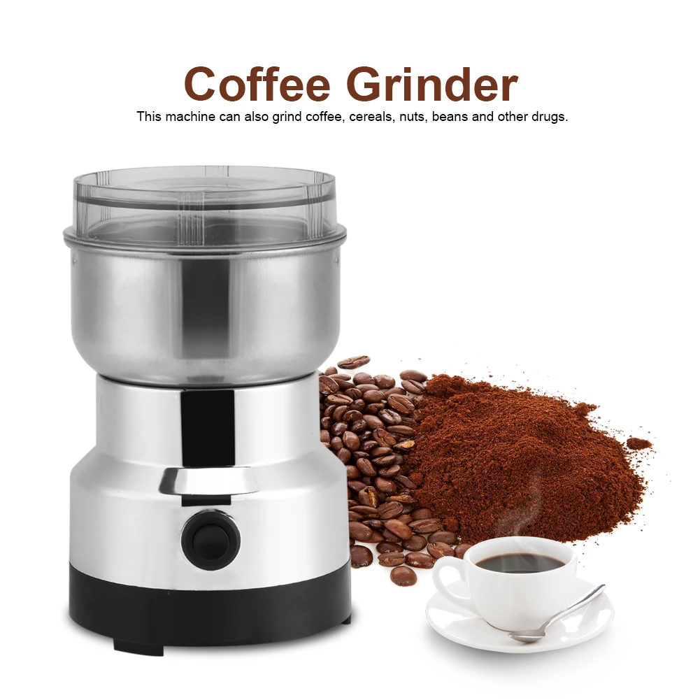 Mini Electric Grinder Household 150W Ultrafine Baby Food Pulverizer Coffee Grinder Spice Pepper Grinder Grain Mill