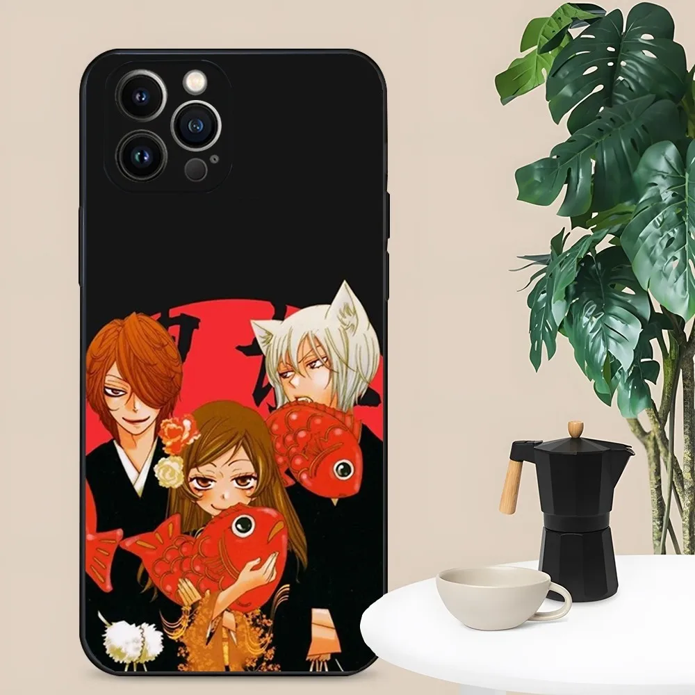 K-Kamisama k-Kiss love Anime Phone Case for Apple iPhone, 13, 14,13,12,11,XS,XR,X,8,7,Pro,Max,Plus, Mini Silicone Cover Black