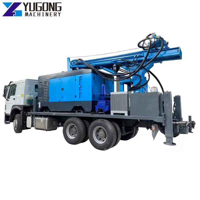 China High Performance Water Well Drilling Rigs Big Diameter Construction Drilling Machines Water Well Drill Rigs for Mexico