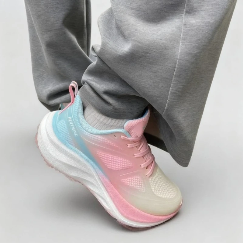 

Women's High-quality Casual Running Hiking Sneakers Hiking Shoes Lightweight Comfortable Pink Breathable Casual Outdoor Shoes