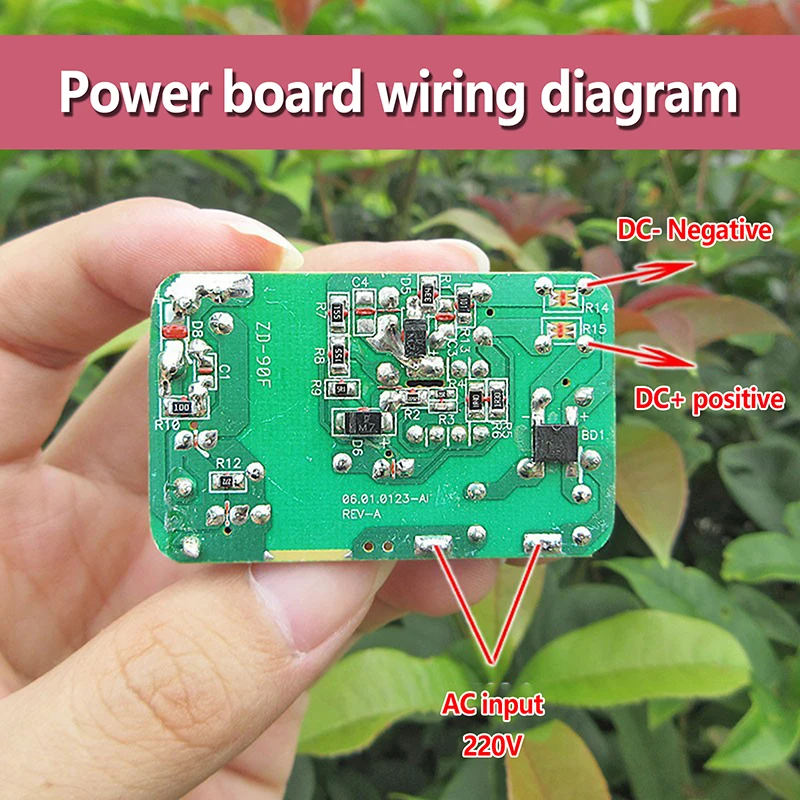 電源ボードアダプター、絶縁スイッチングモジュール、ルーターセットトップボックス電源、AC-DC 100-240v〜12v 1a