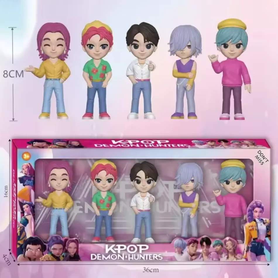 Figurki anime, K-pop, grup chłopięcych, grup dziewczęcych, figurki modelarskie, postacie z kreskówek, gadżety do gier, ozdoby na biurko, figurki kolekcjonerskie, idealne prezenty dla dzieci.