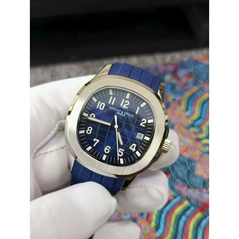 

Лидер продаж 40 мм автоматические механические часы для мужчин Miyota 8215 Movt сталь с сапфировым стеклом 5167 спортивные наручные часы