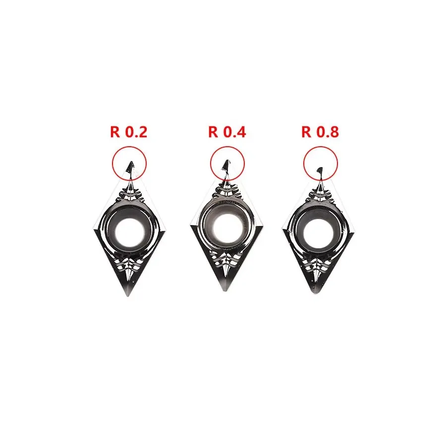 

DCGT Series Numerical Control Lathe Rhomb Shaped Turning Insert For Processing Aluminum And Copper Parts DCGT11T302/04/08-AK N01