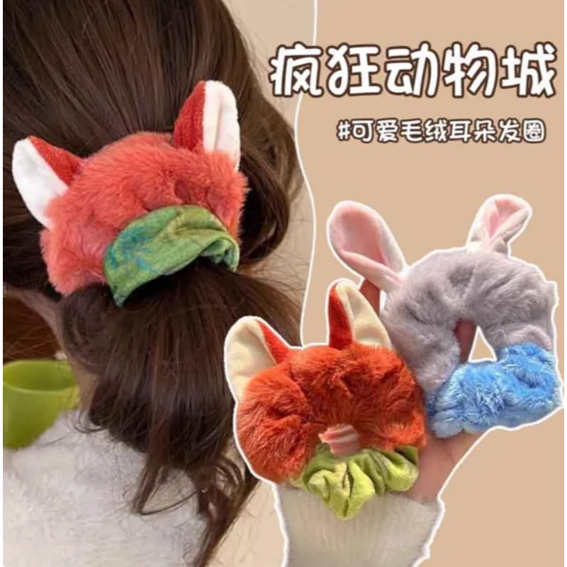 

Zootopia Cute Plush Ear Large Intestine Hair Band Headband