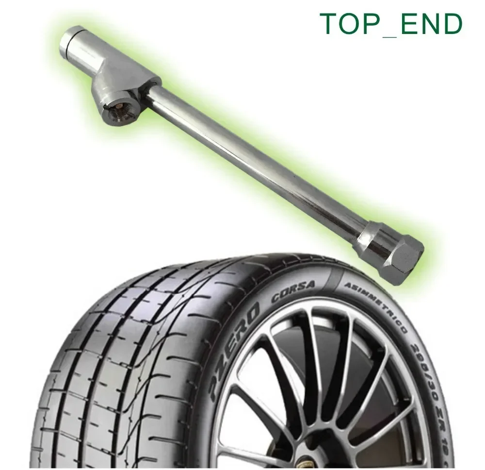 

Tilt-Lock,6" Long Straight Head,1/4" Dual Foot Chrome Plated Air Chuck,Tire Inflating Air Chuck,Tyre Repair Tool