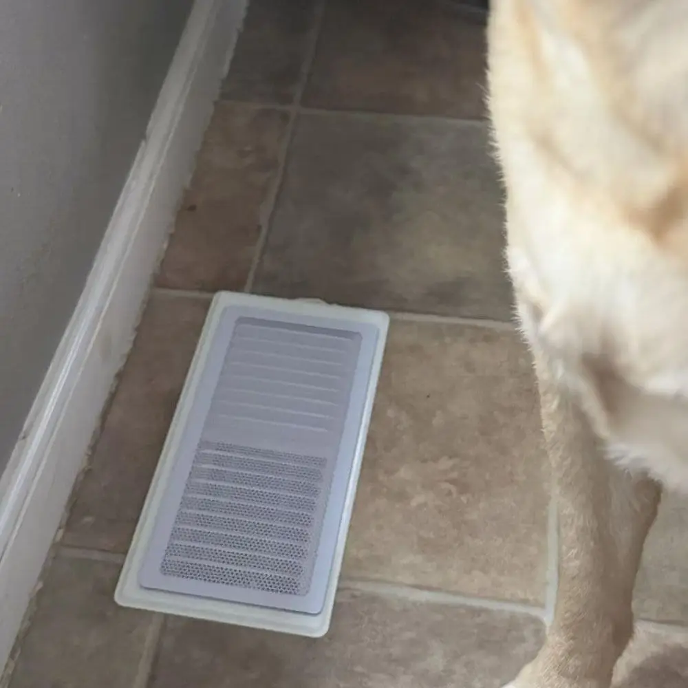 2Pcs Heavy-Duty Magnetic Air Vent Screen Cover Dust 4.74*10.23inch HVAC Vent Screen Cover Reusable Easy Clean