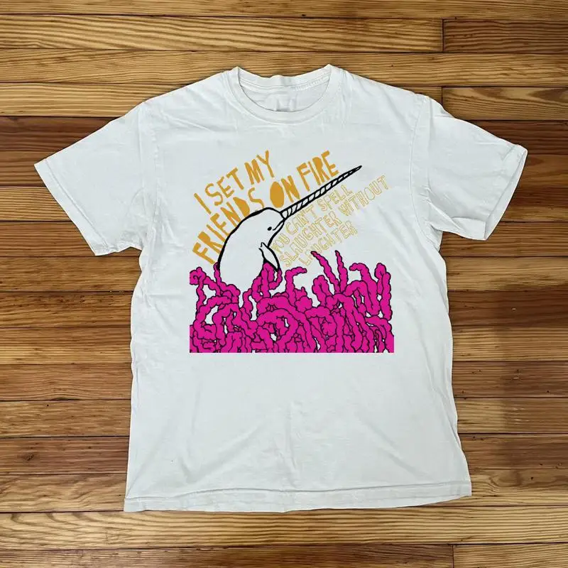 Image of I Set My Friends On Fire Astral Rejection Weißes T-Shirt in allen Größen AR852