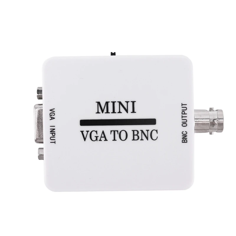 A48R-Mini HD VGA To BNC Video Converter Convertor Box Composite VGA To BNC Adapter Conversor Digital Switcher Box For HDTV Monit