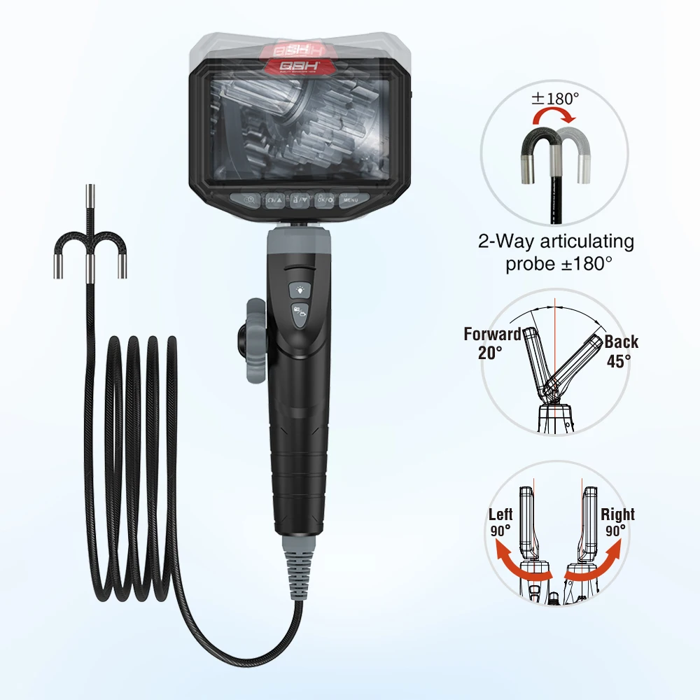 2025 Hot Selling Inspection Camera Bores-cope System HD1080P Industrial Endos-cope IP67 Waterproof Screen