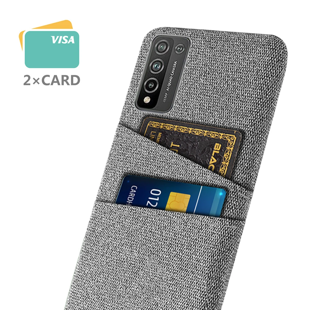 

For Huawei Honor 10X Lite Case Honor 10 Lite Fundas For Huawei HonorX10 10 X Lite Fabric Dual Card Phone Cover on Honor 10Lite