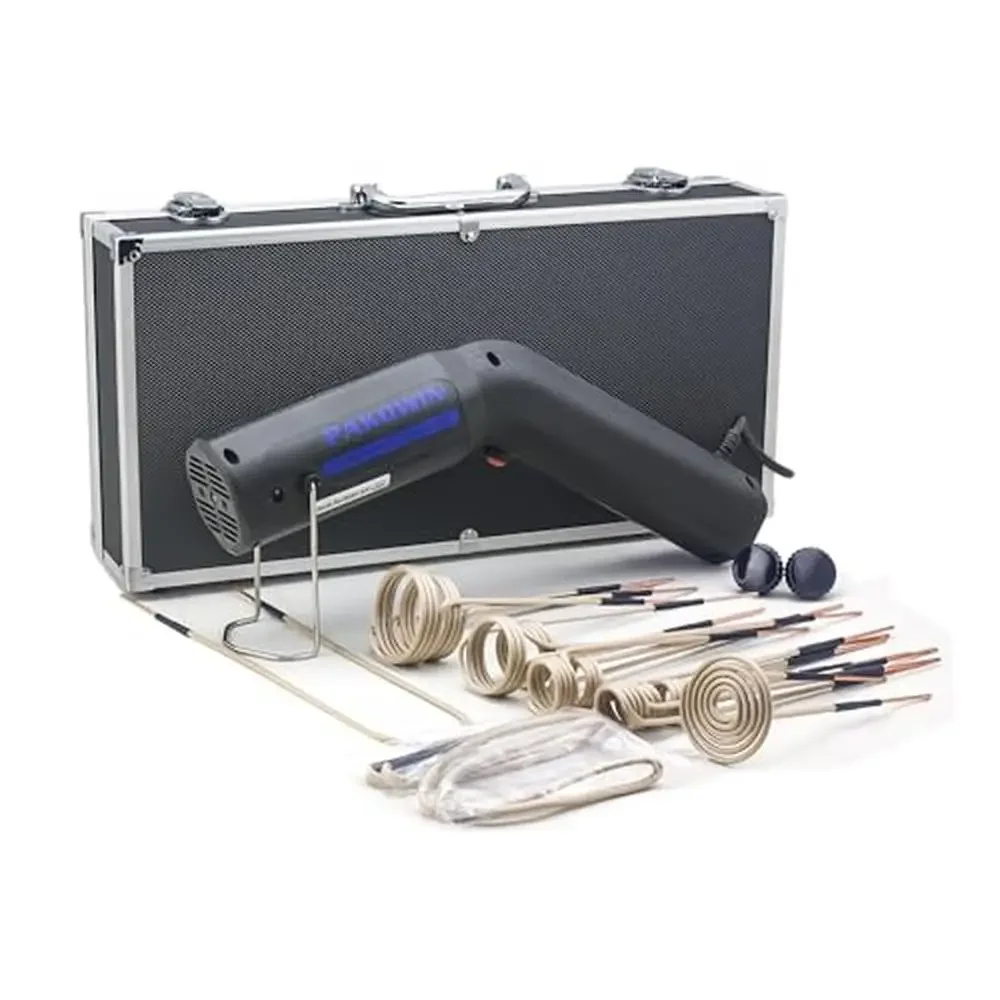 

Induction Heater Kit 1100W 110V Rapid Heating Flameless Design Overheat Protection 12 Coils Set