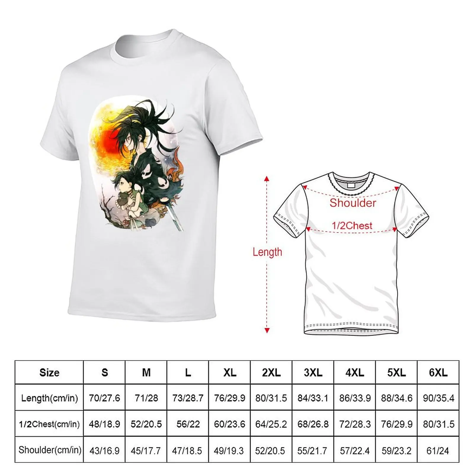 Hyakkimaru, Dororo T-Shirt t shirts designer man t shirt luxury T-Shirt