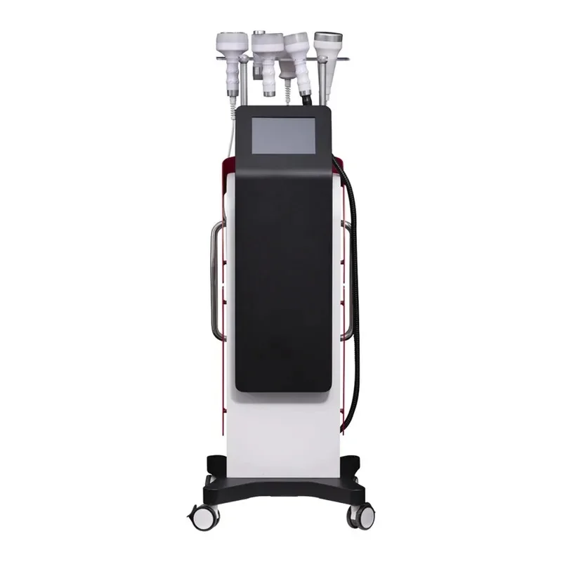 80k Ultrasound Cavitation Body Slimming Machine Radio Frequency Cavitation Vacuum System 6 Handles Weight Loss Equipment
