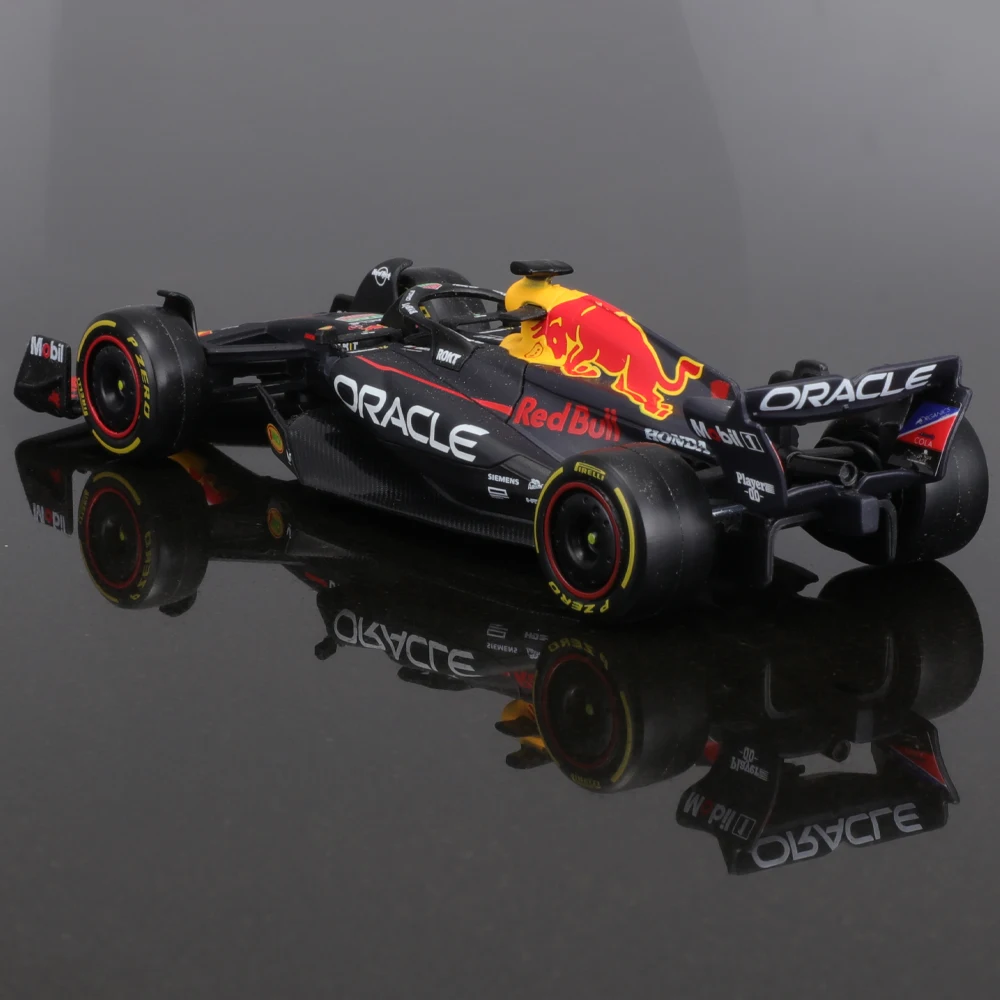 Bburago 1:43 F1 Model Reguliere Versie 2023 Red Bull Racing Rb19 #1 Verstappen #11 Perez Legering Auto Formule Gegoten Speelgoed